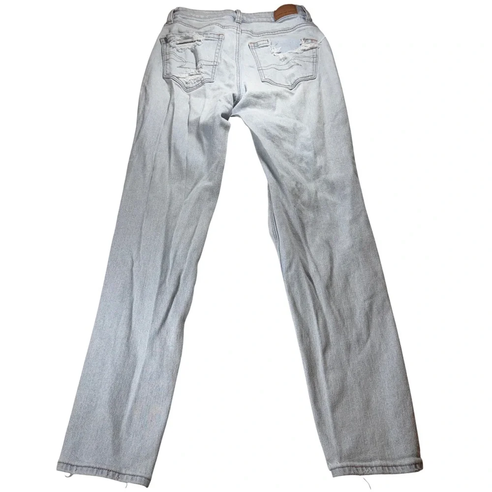 American Eagle Outfitters Womens‎ Size 00 Strigid Distressed Light Wash Jeans